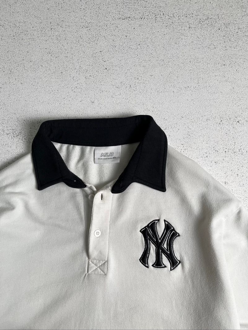 Rugby Shirt White MLB, foto 4