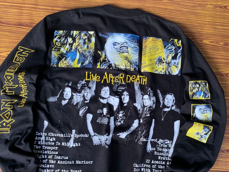 Longsleeve Iron Maiden Bootleg, foto 6