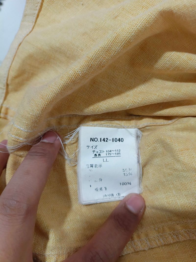 In The Attic Soft Yellow ¾ Shirt Original, foto 8