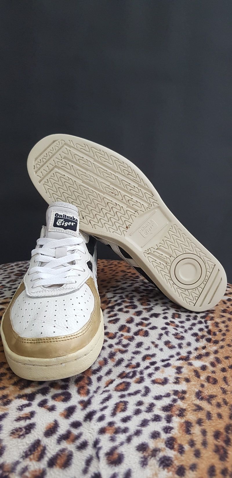 Onitsuka Tiger Beige/Gold Original, foto 4