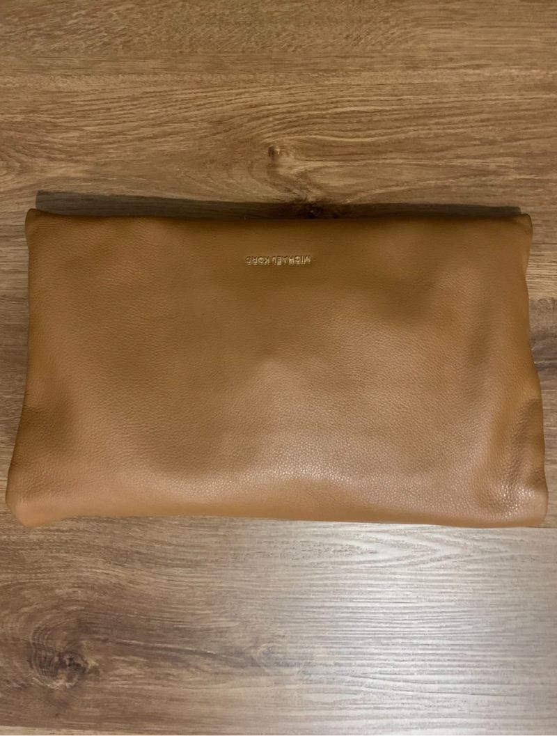 Brown Leather MK Handbag, foto 4