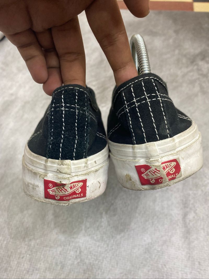 Vans authentic vault og lx black white, foto 5