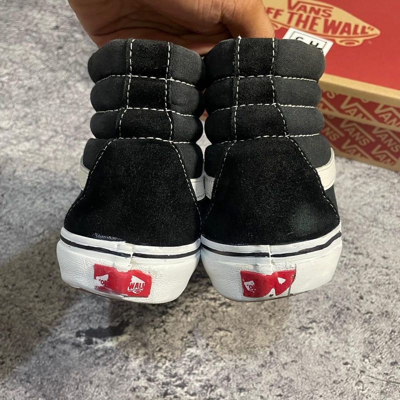 Vans Sk8 Hi Black White, foto 6