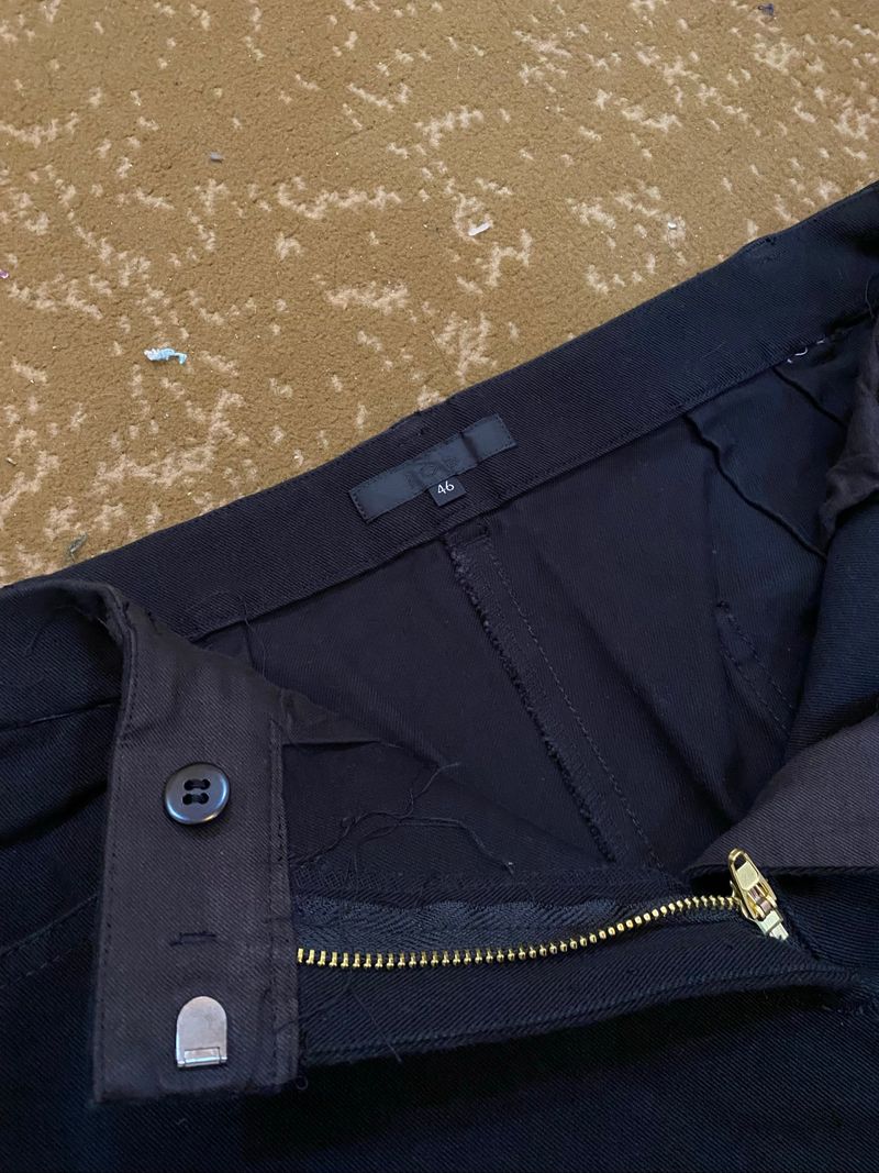 chinos slim fit hitam, foto 2