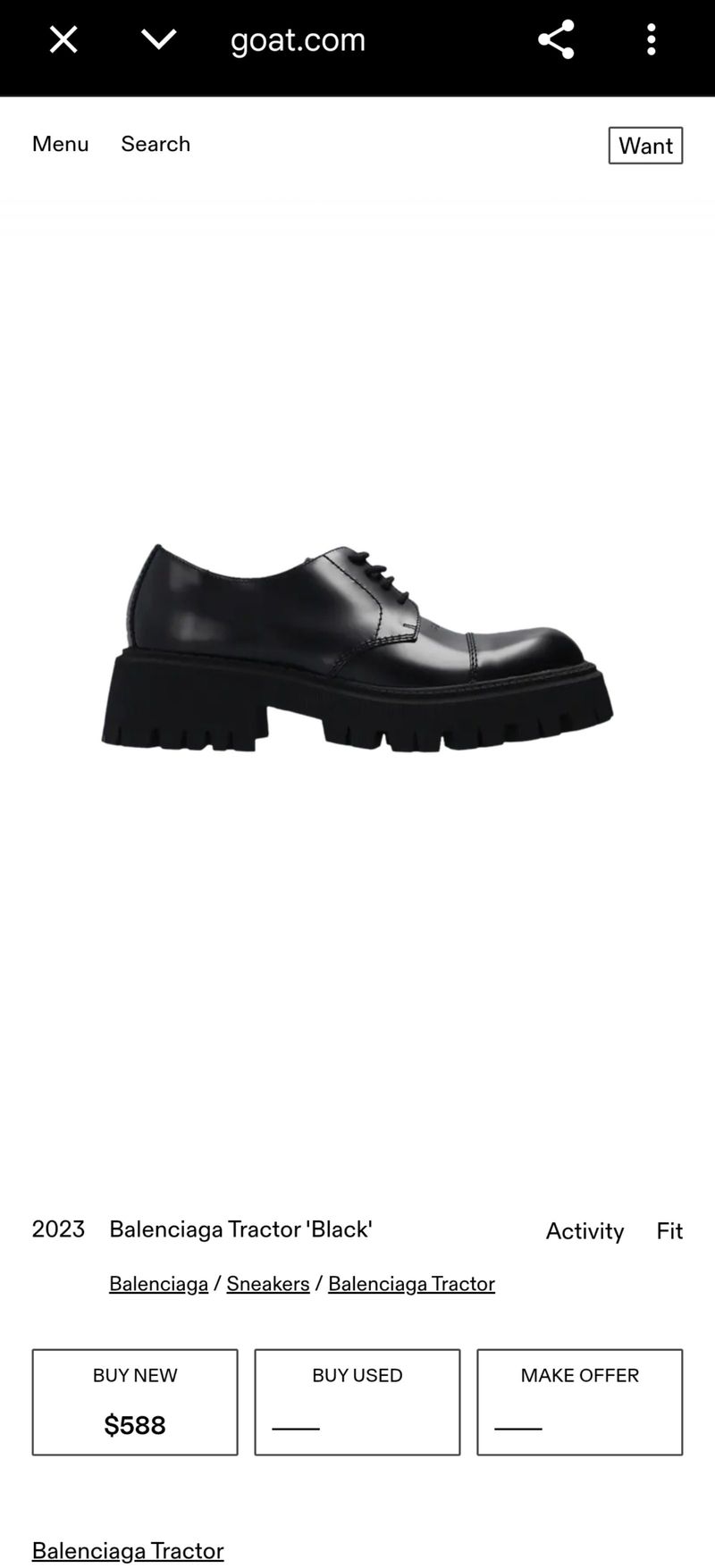 BALENCIAGA Tractor Derby, foto 9