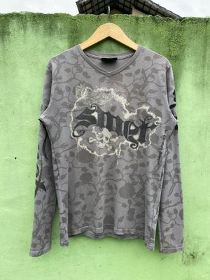 Smet by Christian Audigier Los Angeles Skull Revolver Gothic