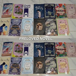 Preloved Novel. ♡