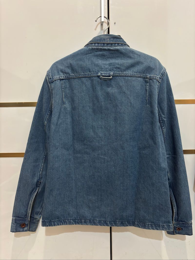 Jaket Zara denim work jacket, foto 5