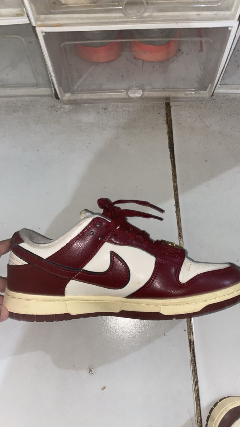 Nike Dunk Low SE "Just Do It" Sail Team Red, foto 3