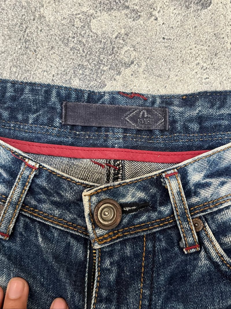 Evisu y2k Hotpant jeans, foto 3