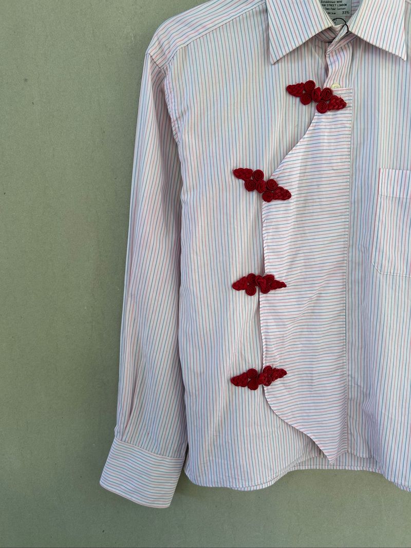 Rework Cheongsam Shirt t.m.Lewin, foto 3