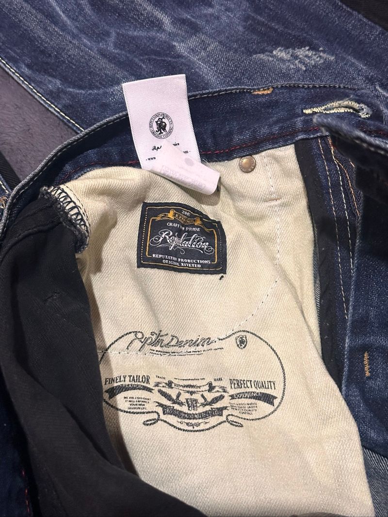 R.P.T.N Reputation jeans denim, foto 8