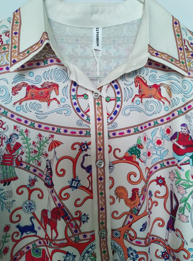 Kemeja Motif Ceria, foto 3
