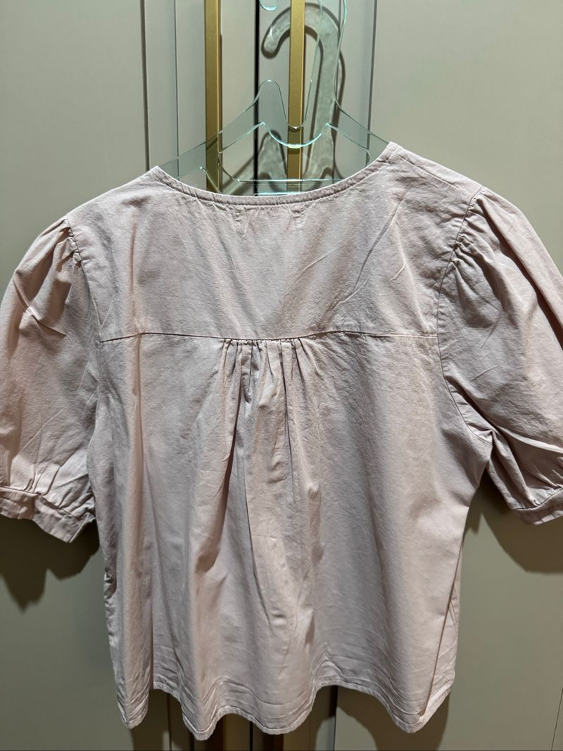Casual Blouse Wanita pink, foto 2