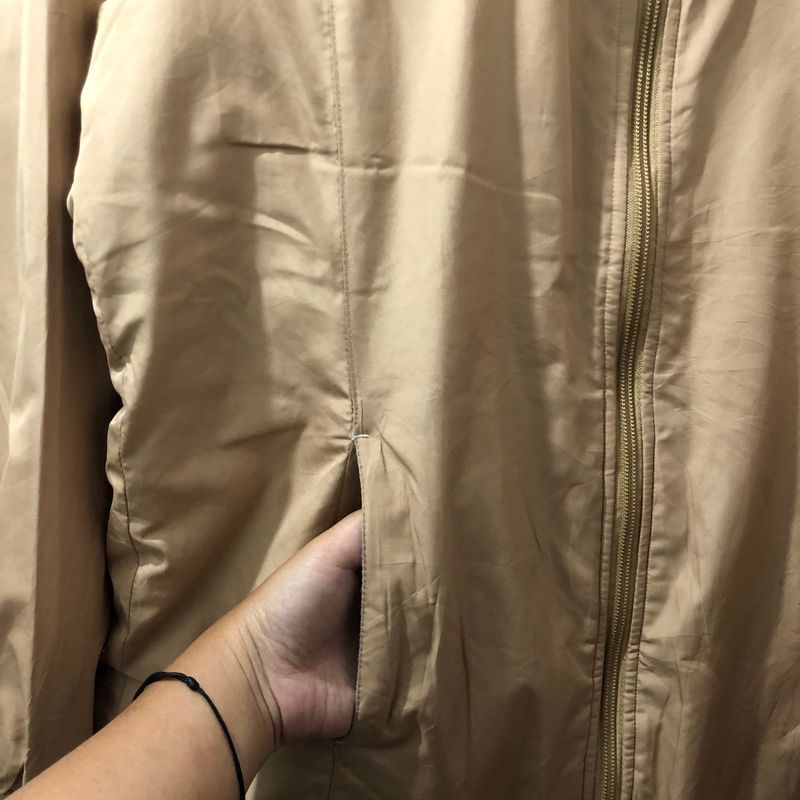 Head Streetwear Puffer jacket Pria tan, foto 5