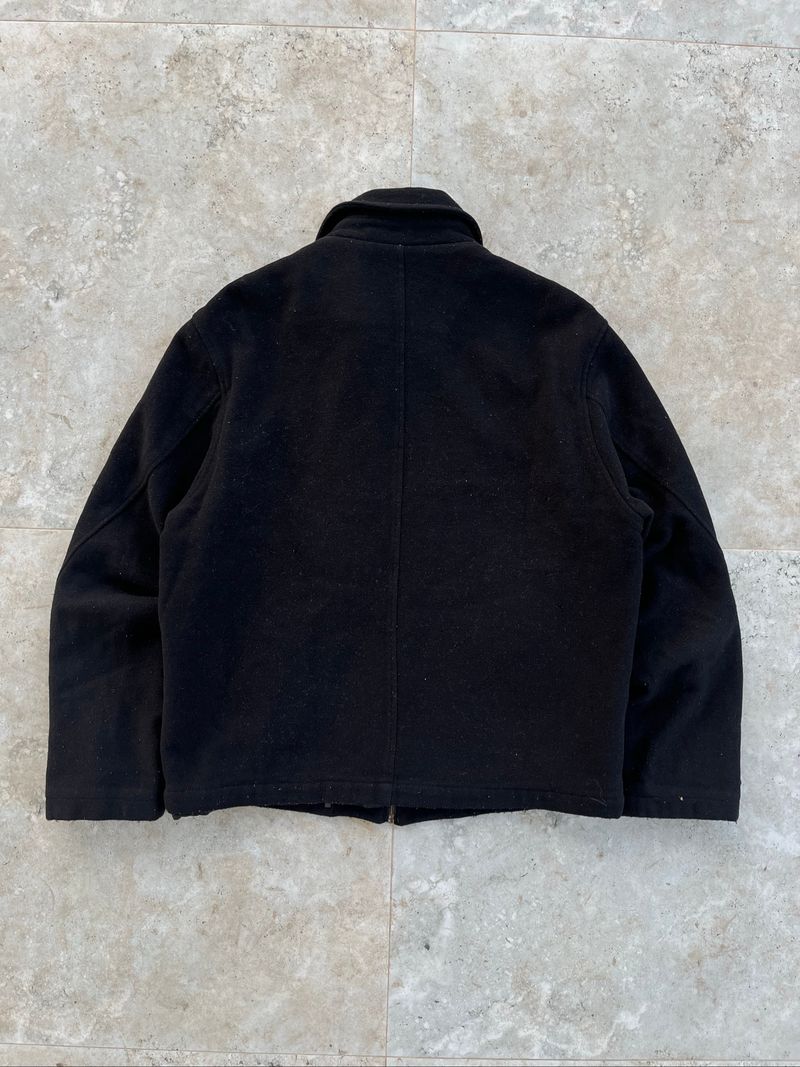 Thomas Nash Black Zip Work Jacket, foto 2