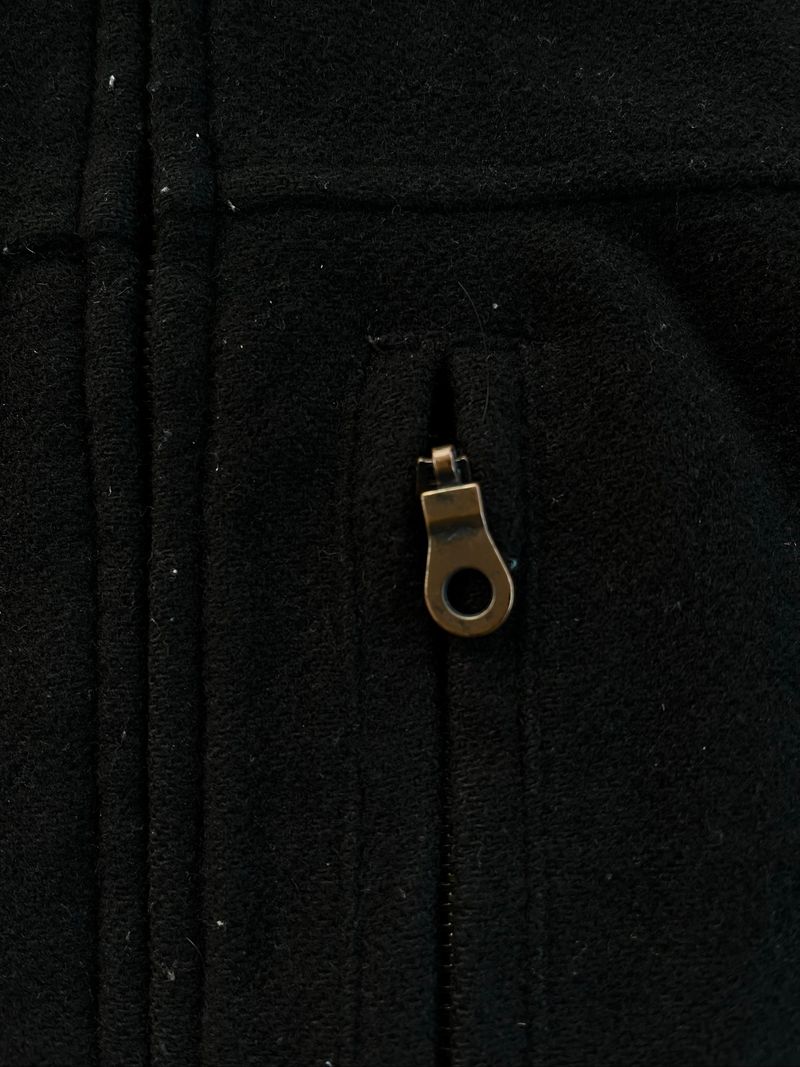 Thomas Nash Black Zip Work Jacket, foto 7