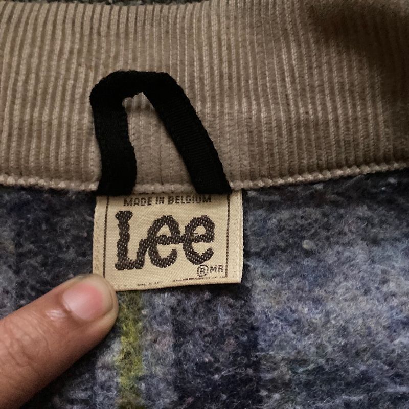Lee Grunge Denim jacket Pria blue, foto 5