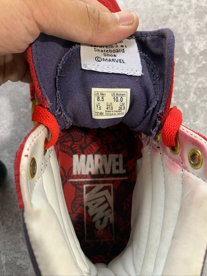Vans sk-8 x Marvel “captain marvel” series, foto 5