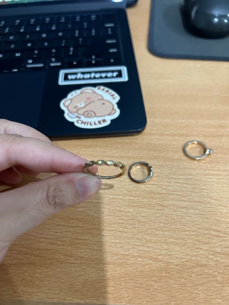 Bundle Cincin H&M - 5 Pcs Stack Ring Lucu, Jual Murah!, foto 2