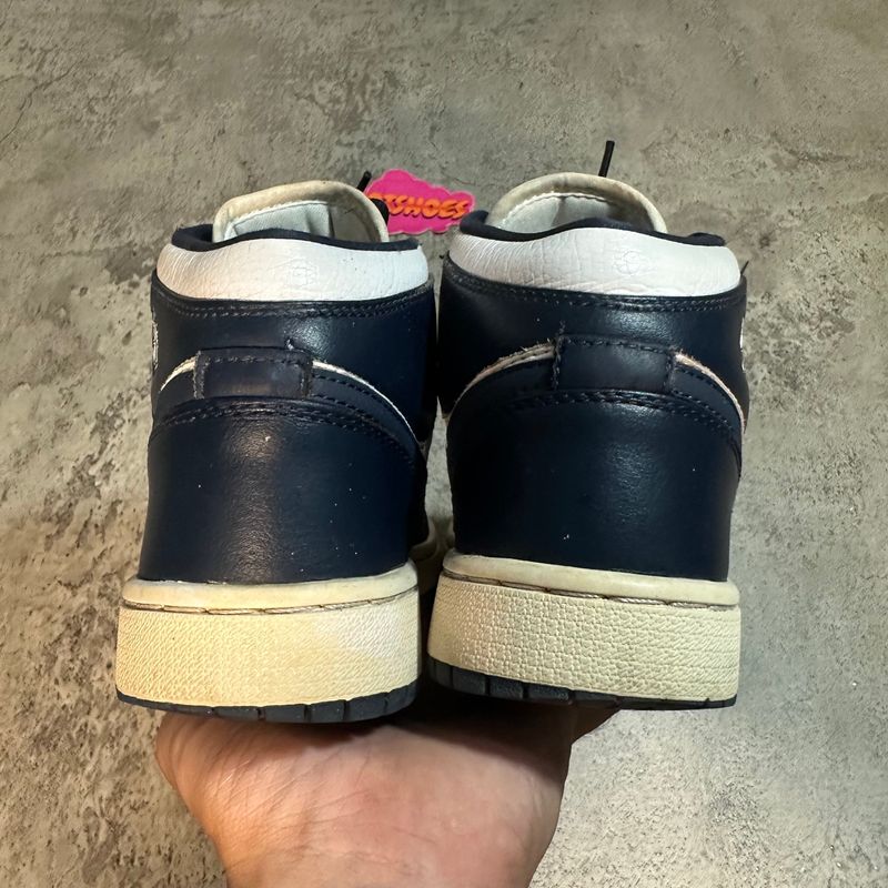 NIKE AIR JORDAN 1 MID OBSIDIAN, foto 6