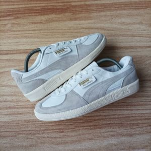 Puma Emo Casual Sneakers Pria white gray