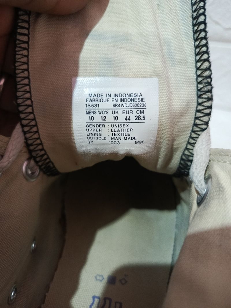 Converse CTAS Hi Leather Black White, foto 5
