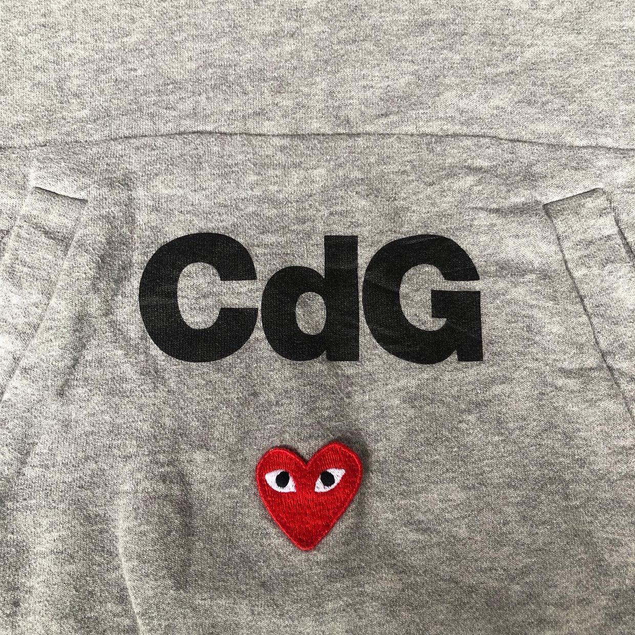 COMME des GARÇONS Sweater Wanita black gray, foto 4