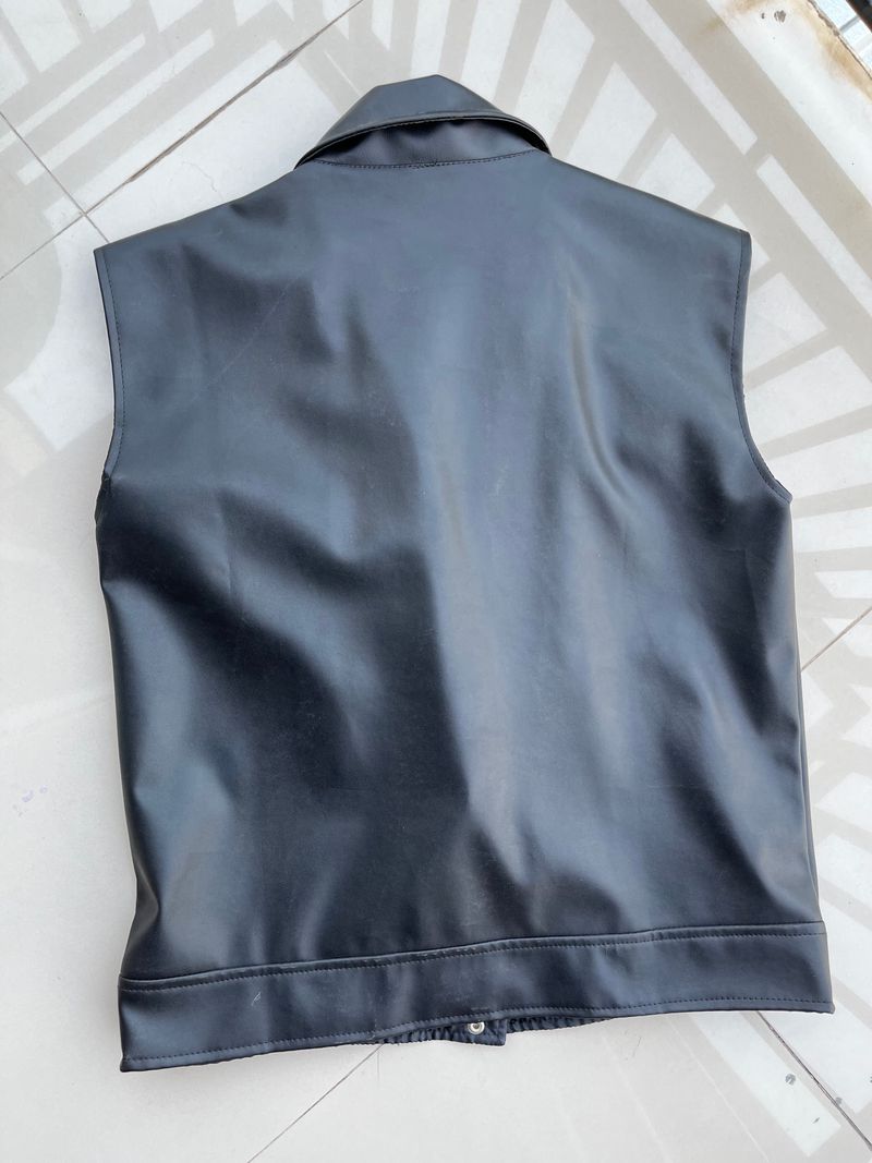 Biker Emo Leather jacket Pria black, foto 2