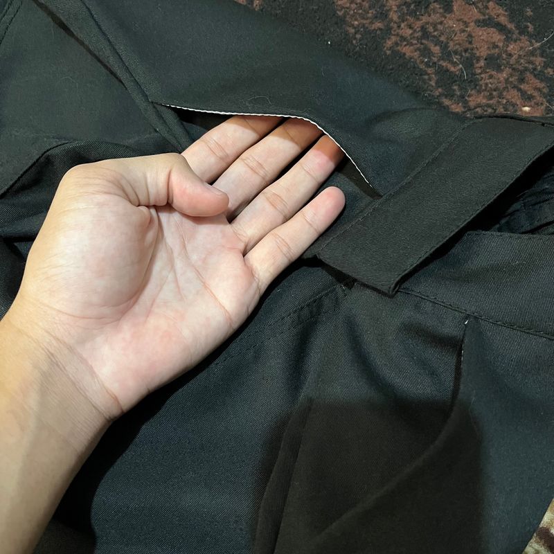 Baggy Barrel Pants Black, foto 7