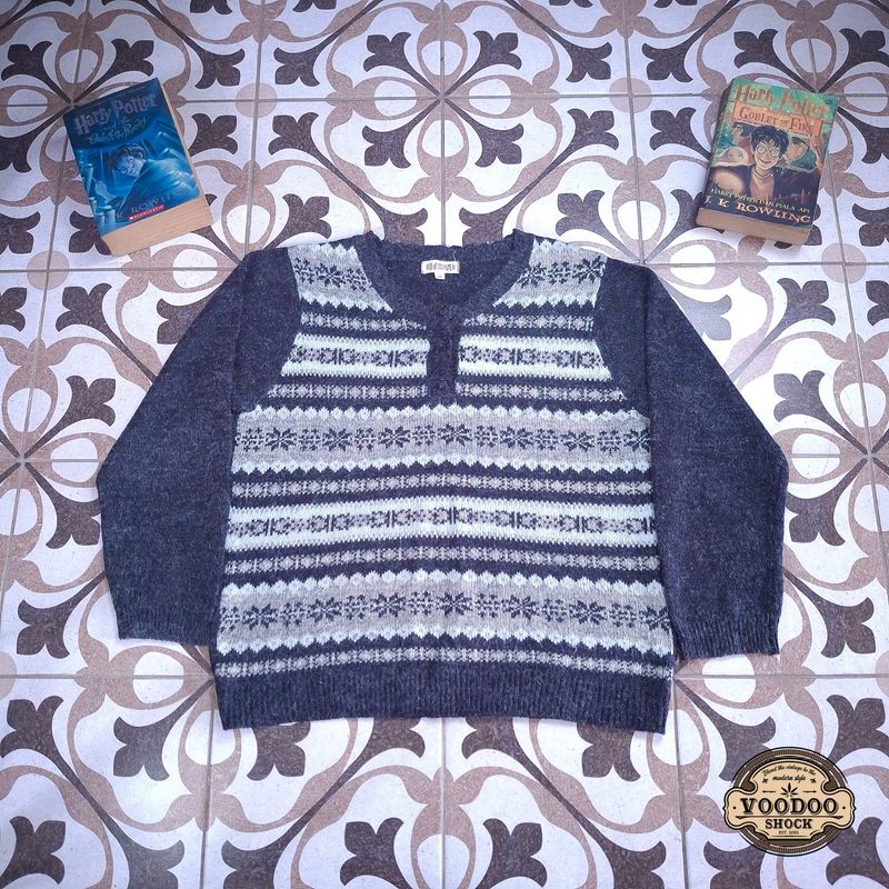 VOODOO - 504 - Vintage Classic Fair Isle Snowflake Graphics, foto 2