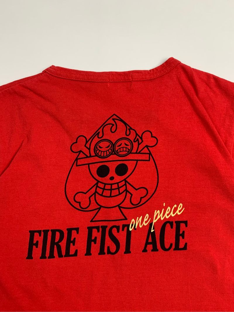 Y2k ONEPIECE Tee ACE Graphic Poem, foto 8