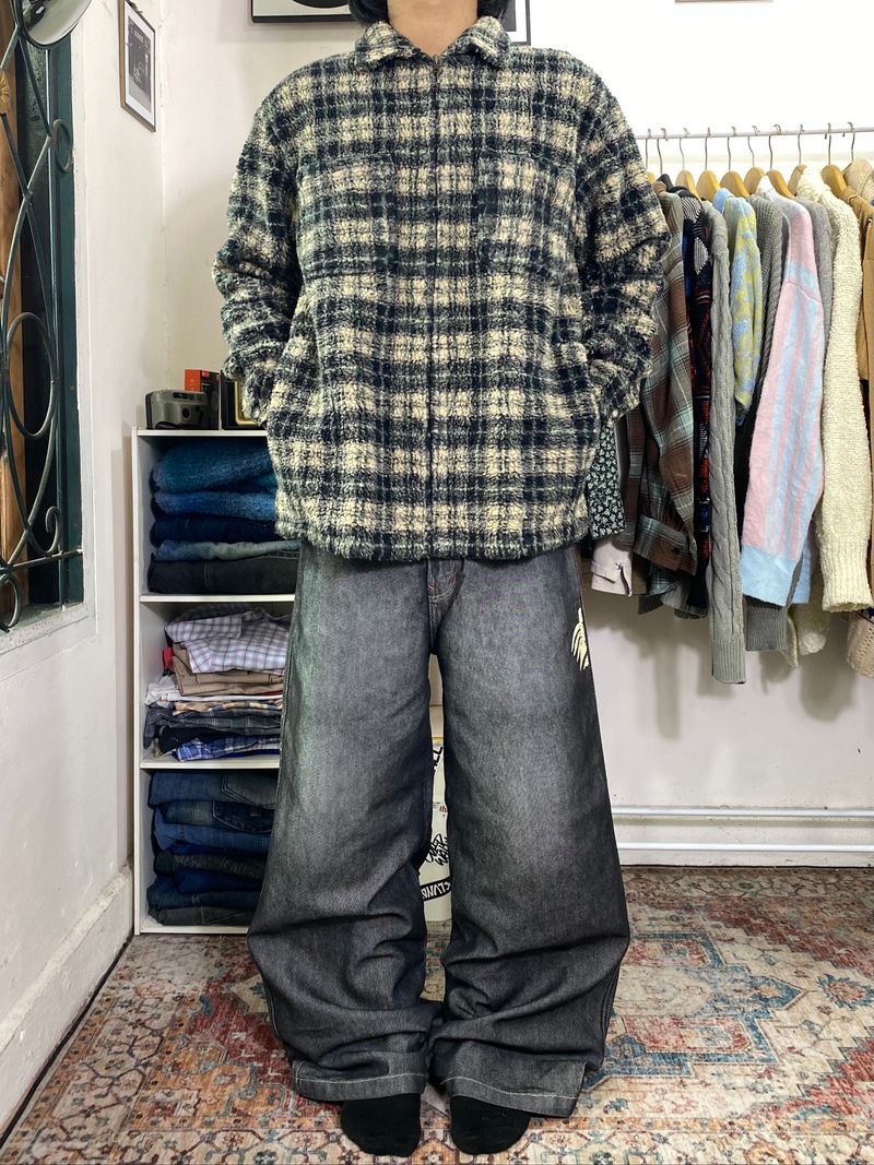 Outer Jacket Plaid 4 Pocket inner Puring, foto 3