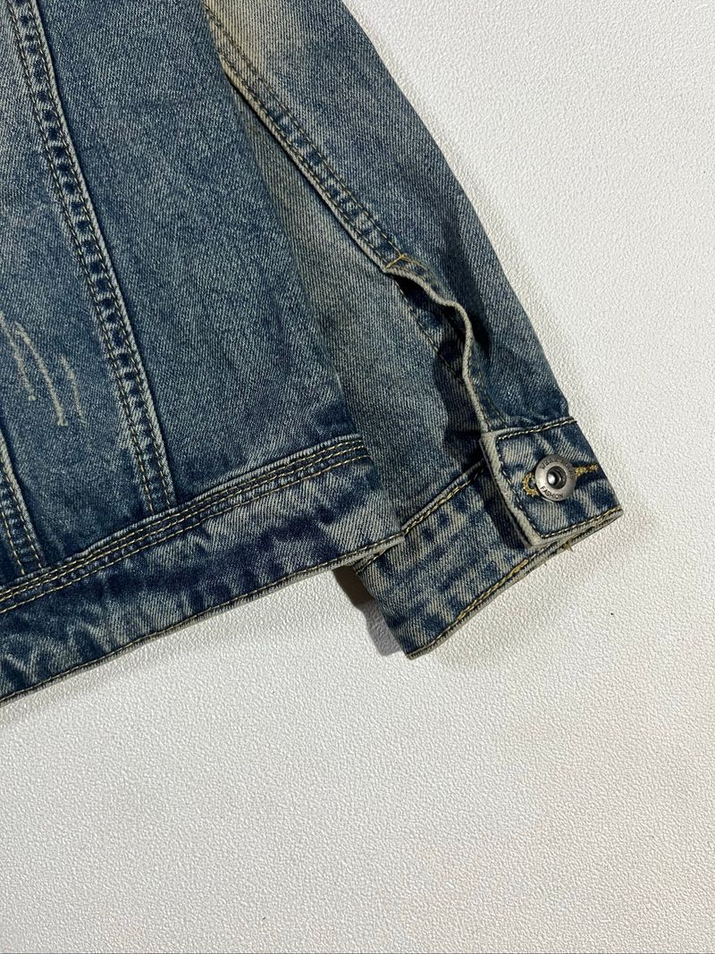 Hnjiaous Bikers Denim Jacket Washed, foto 10