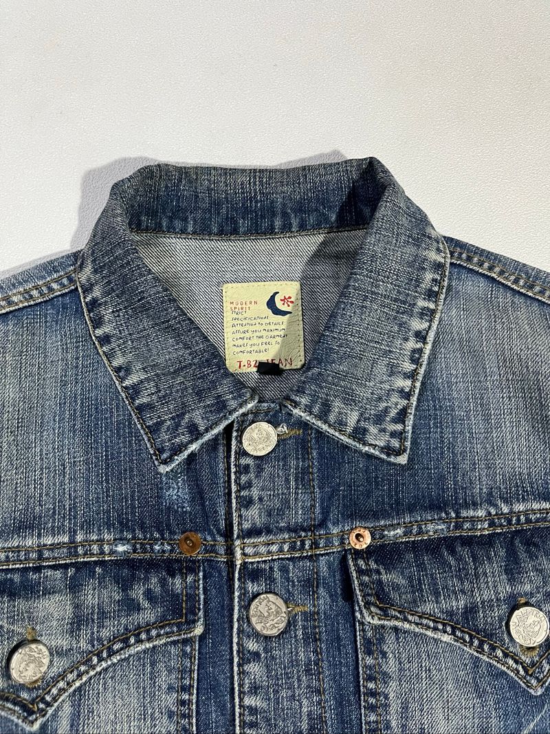 TB-2 Jeans Casual Denim Jacket, foto 2