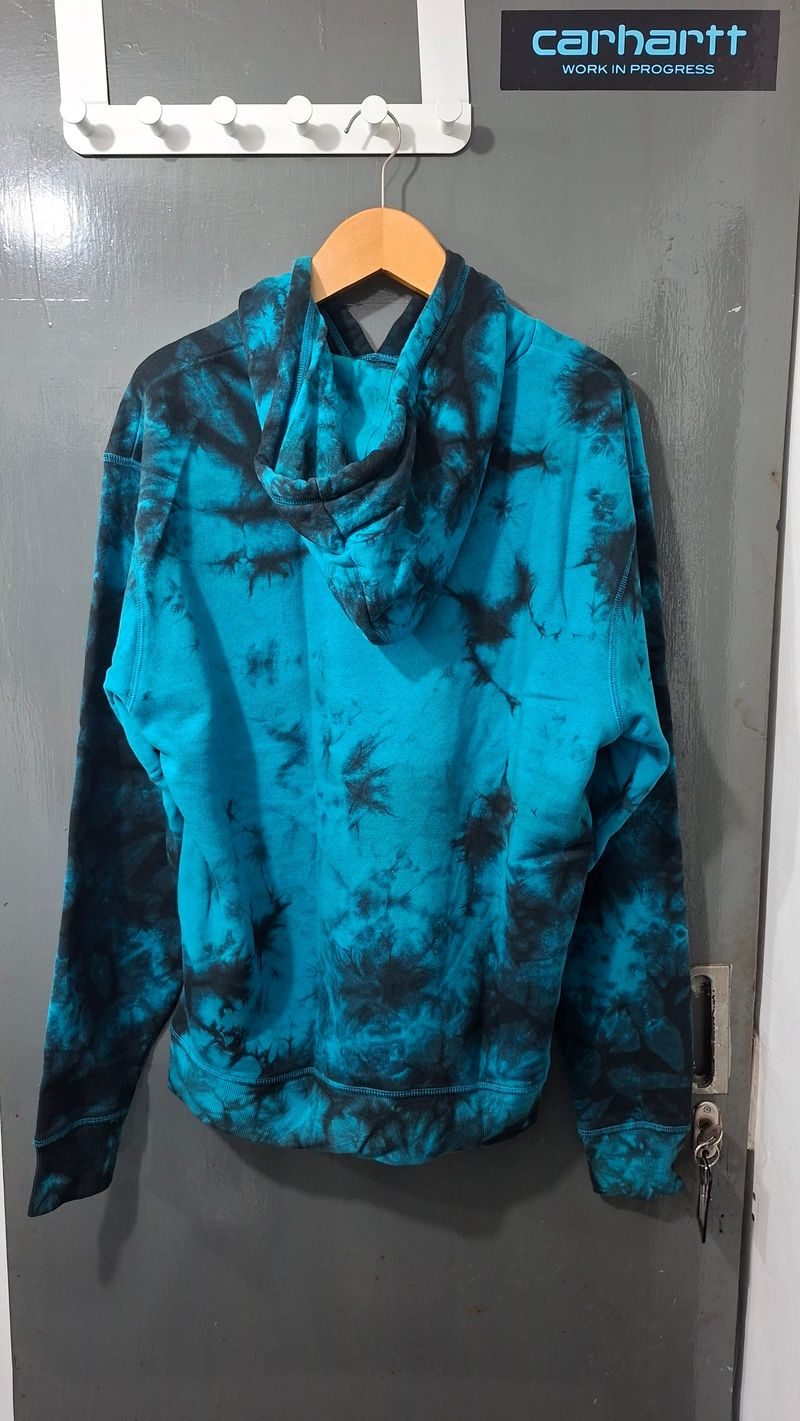 Blue Tie Dye Champion Hoodie, foto 5