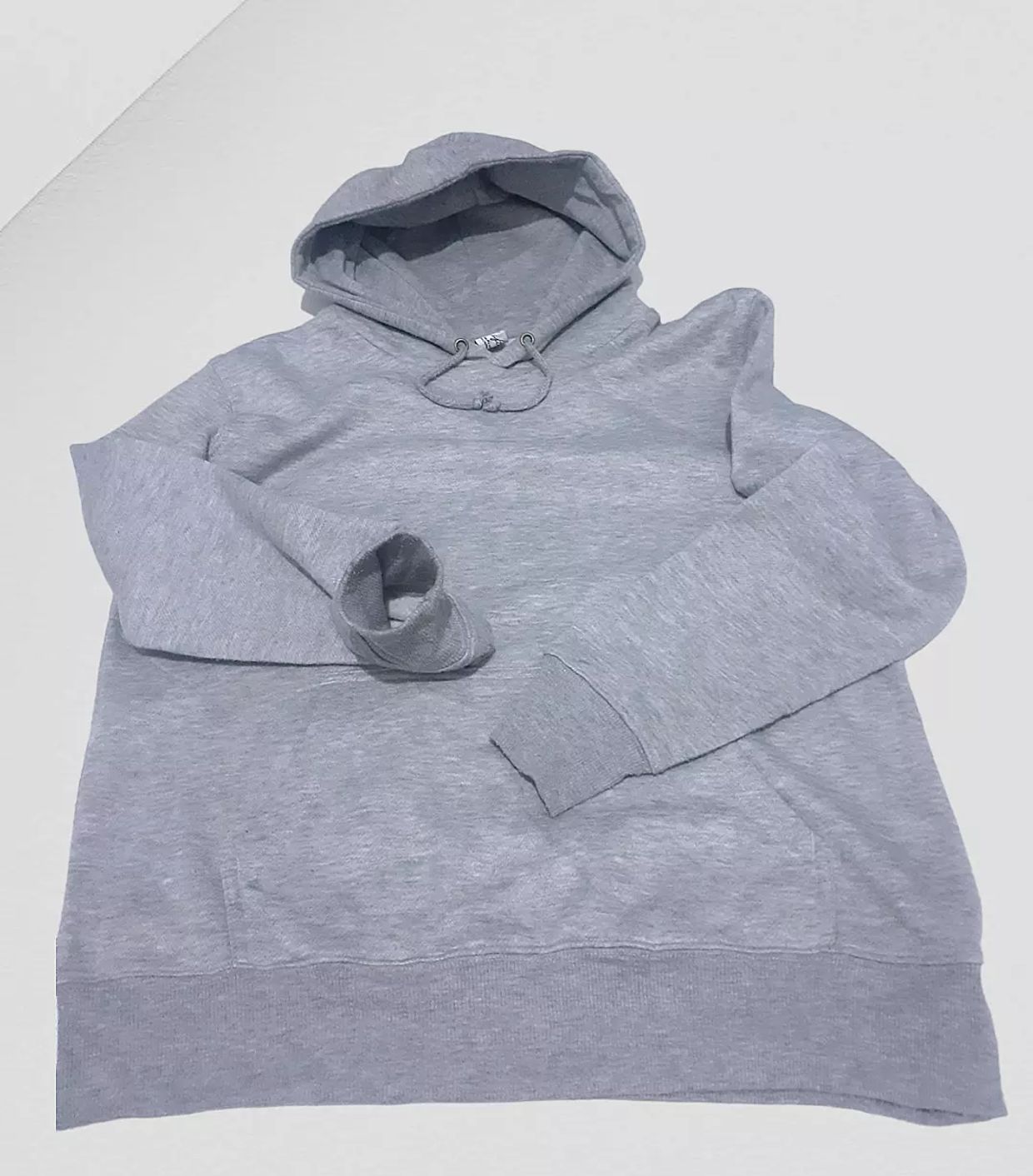 Minimalist Casual Hoody Pria gray, foto 4