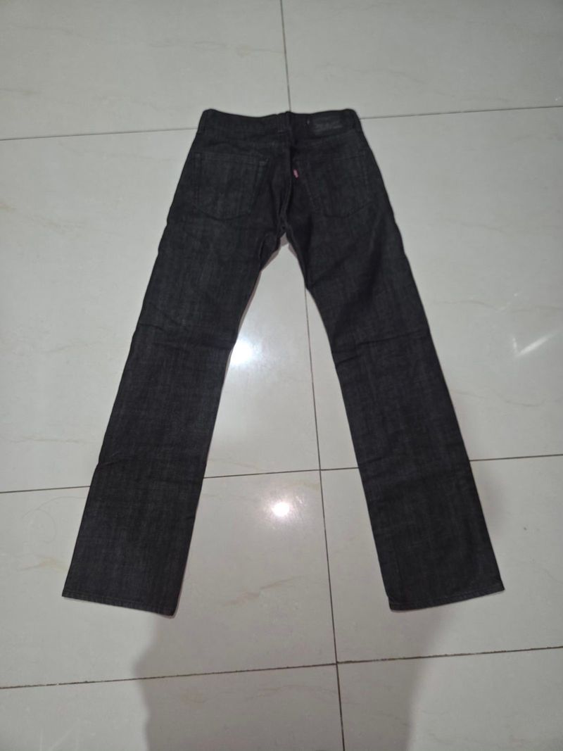 Levi's 505 Slim Fit Black Jeans, foto 4