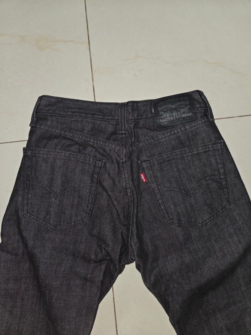 Levi's 505 Slim Fit Black Jeans, foto 3