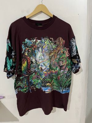 Kaos Vintage Rainforest Cafe Oversize
