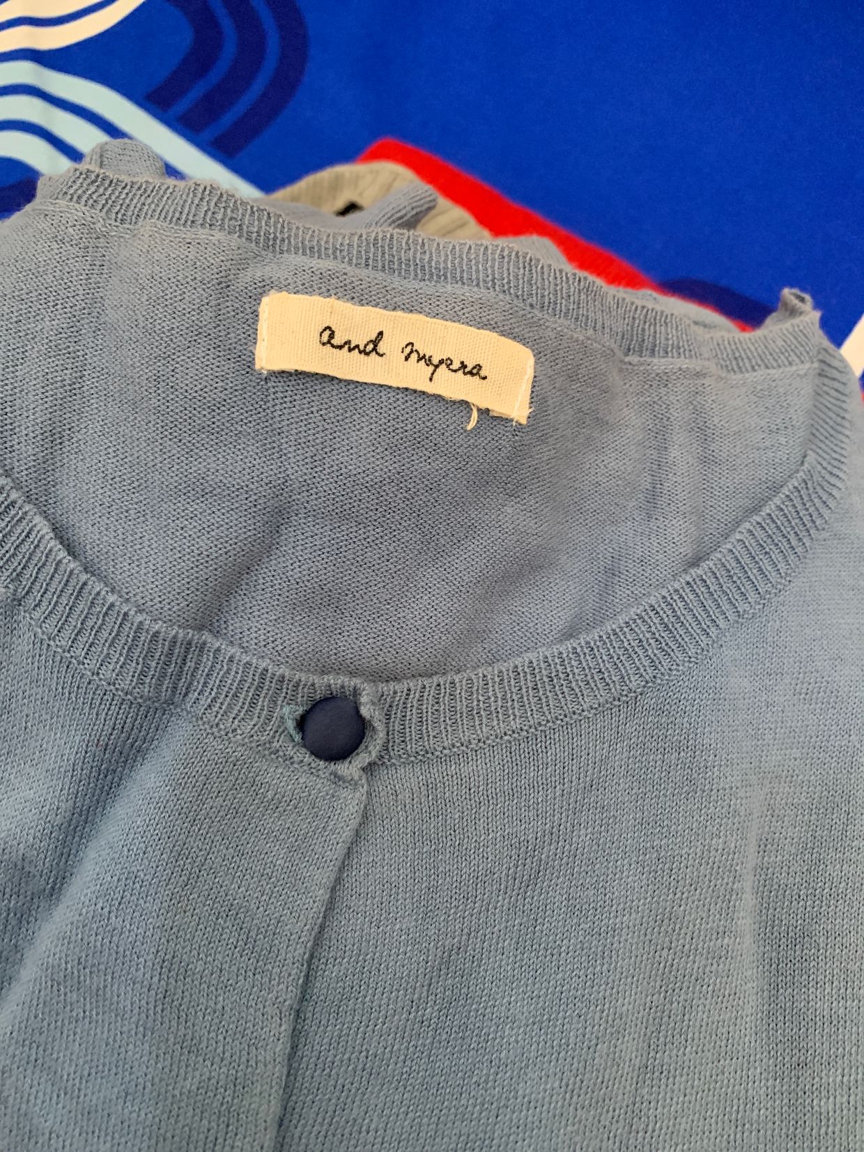 Soft Blue #Cardigan Good Condition no, foto 2