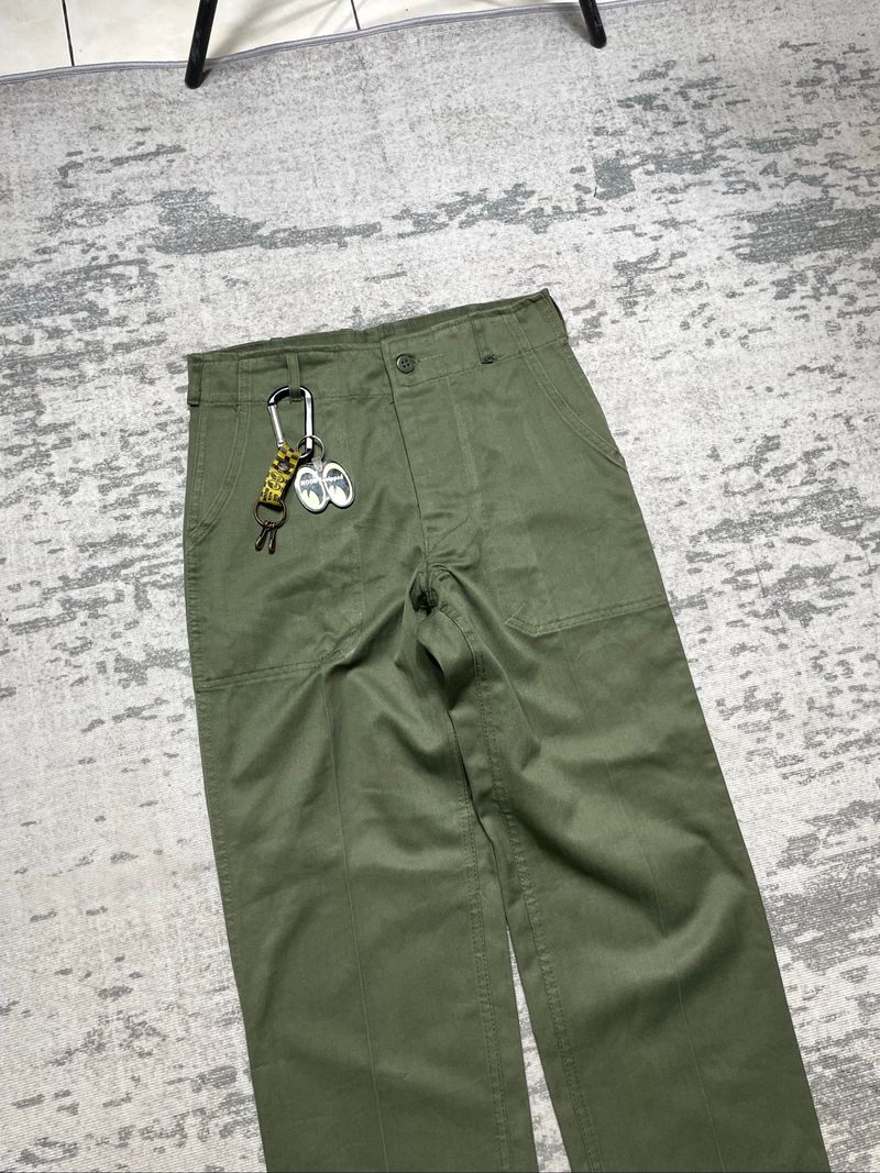 Korean army herringbone fatigue pants, foto 2