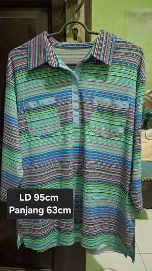 Preloved Kemeja Wanita bling bling