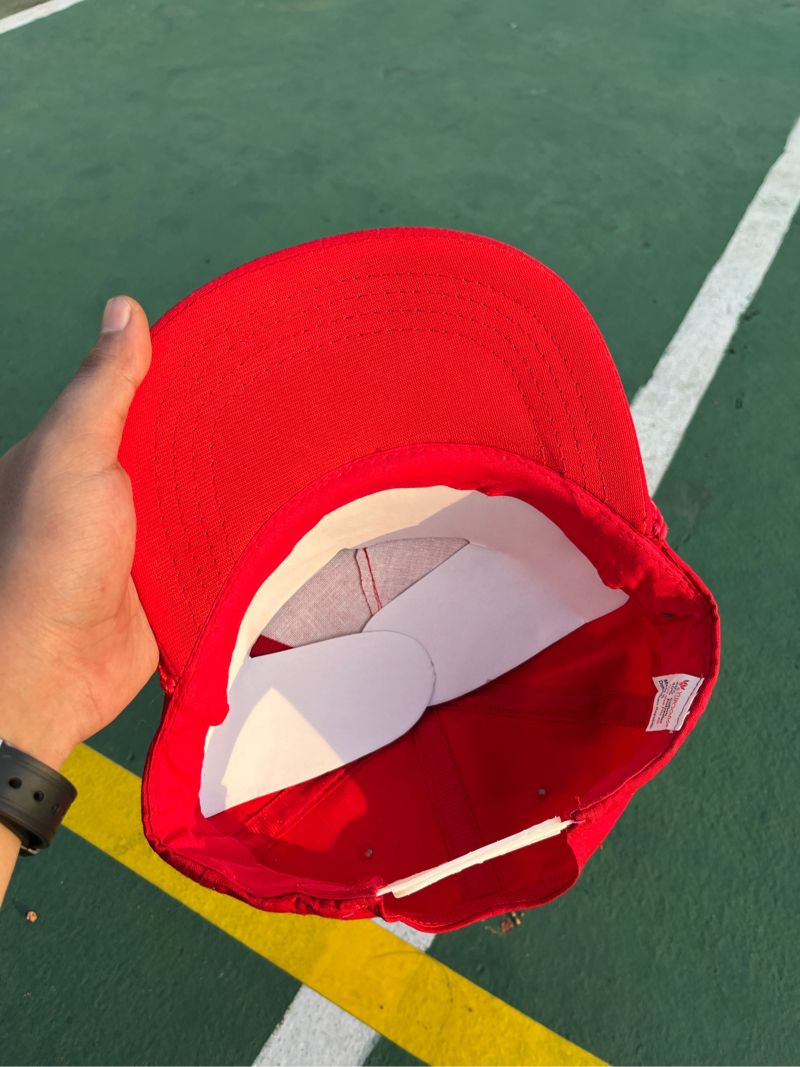 Vintage Hat Pria red, foto 2