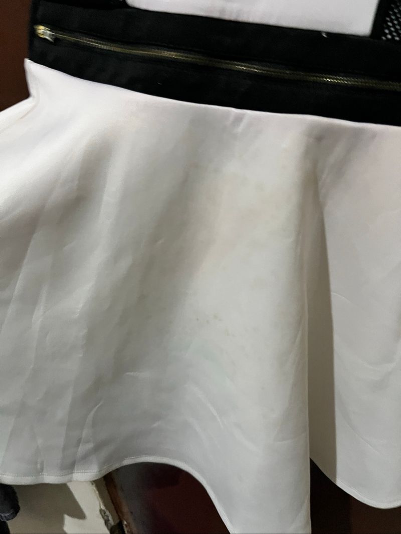 white mini dress, foto 3