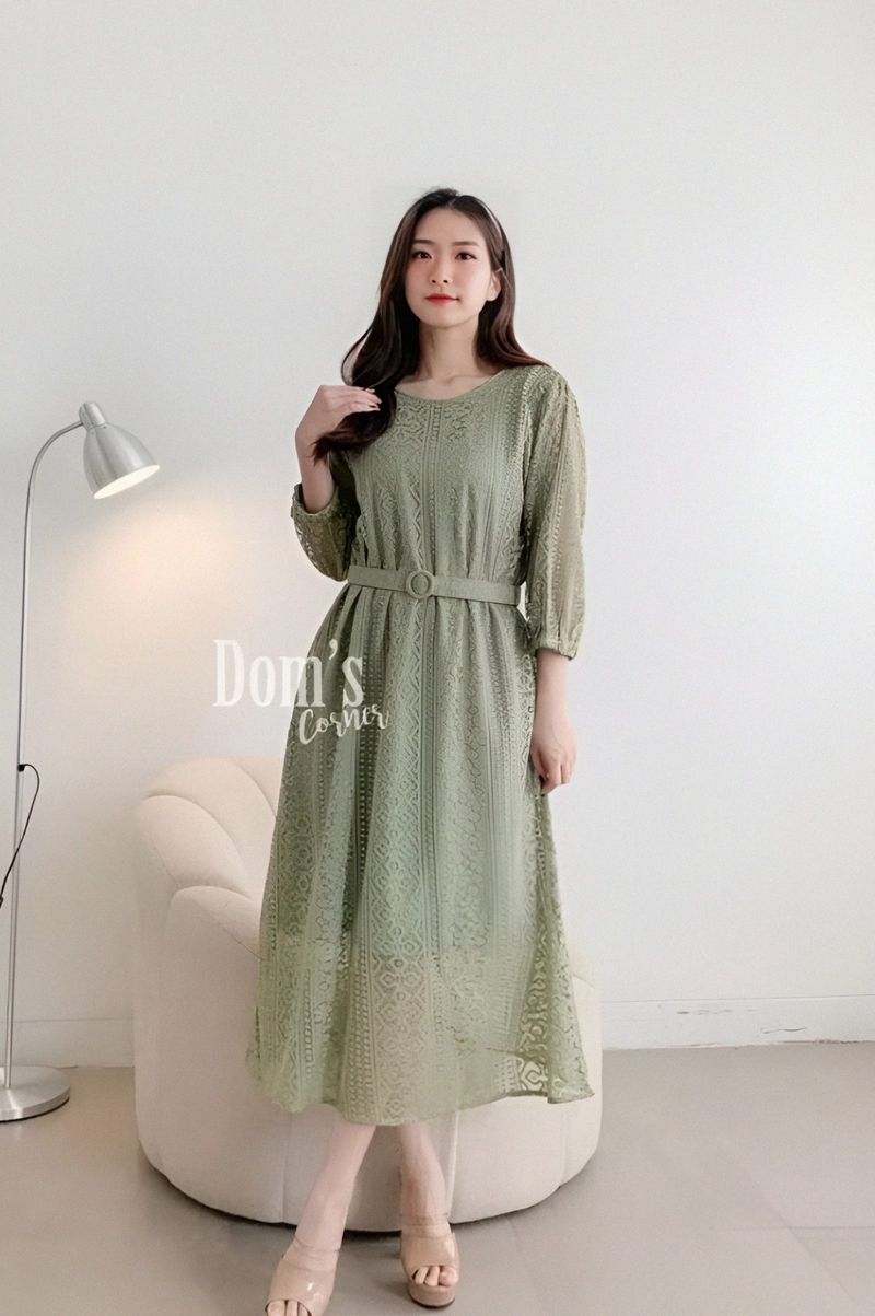 Dress bahan brukat NWT, foto 4