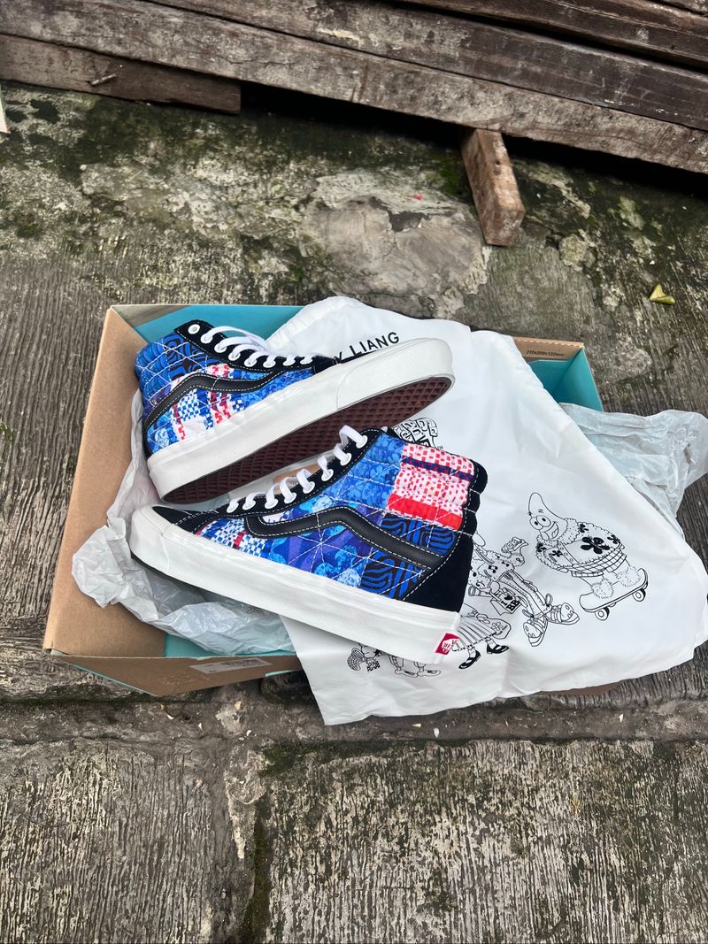 Vans Sk8-Hi 38 Dx Spongebob X Sandy Liang Patchwork, foto 5