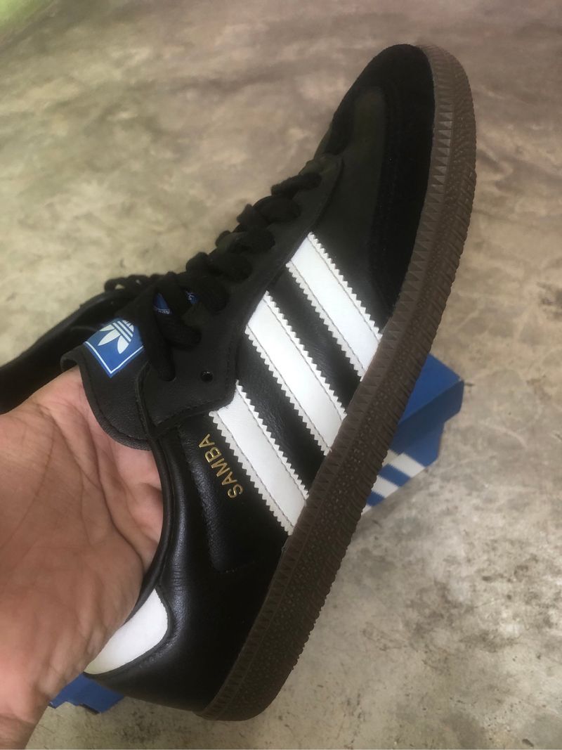 Adidas samba black original size 40, foto 6