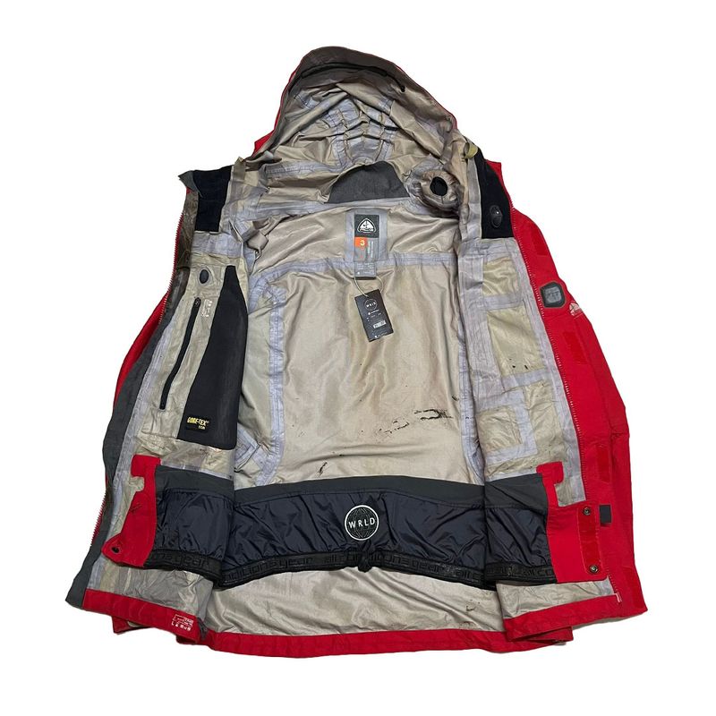 2005 Nike ACG PTT (Push-To-Talk) Red Jacket gorpcore (Minus), foto 6