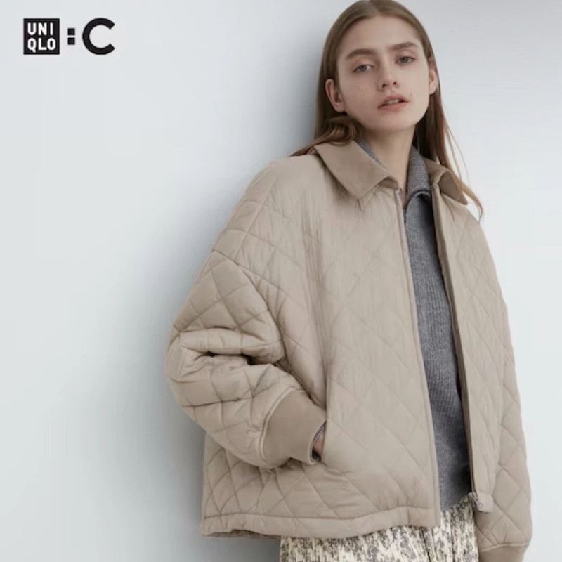 Jacket Uniqlo x Clare Waight Keller Pufftech Bluson Beige, foto 2